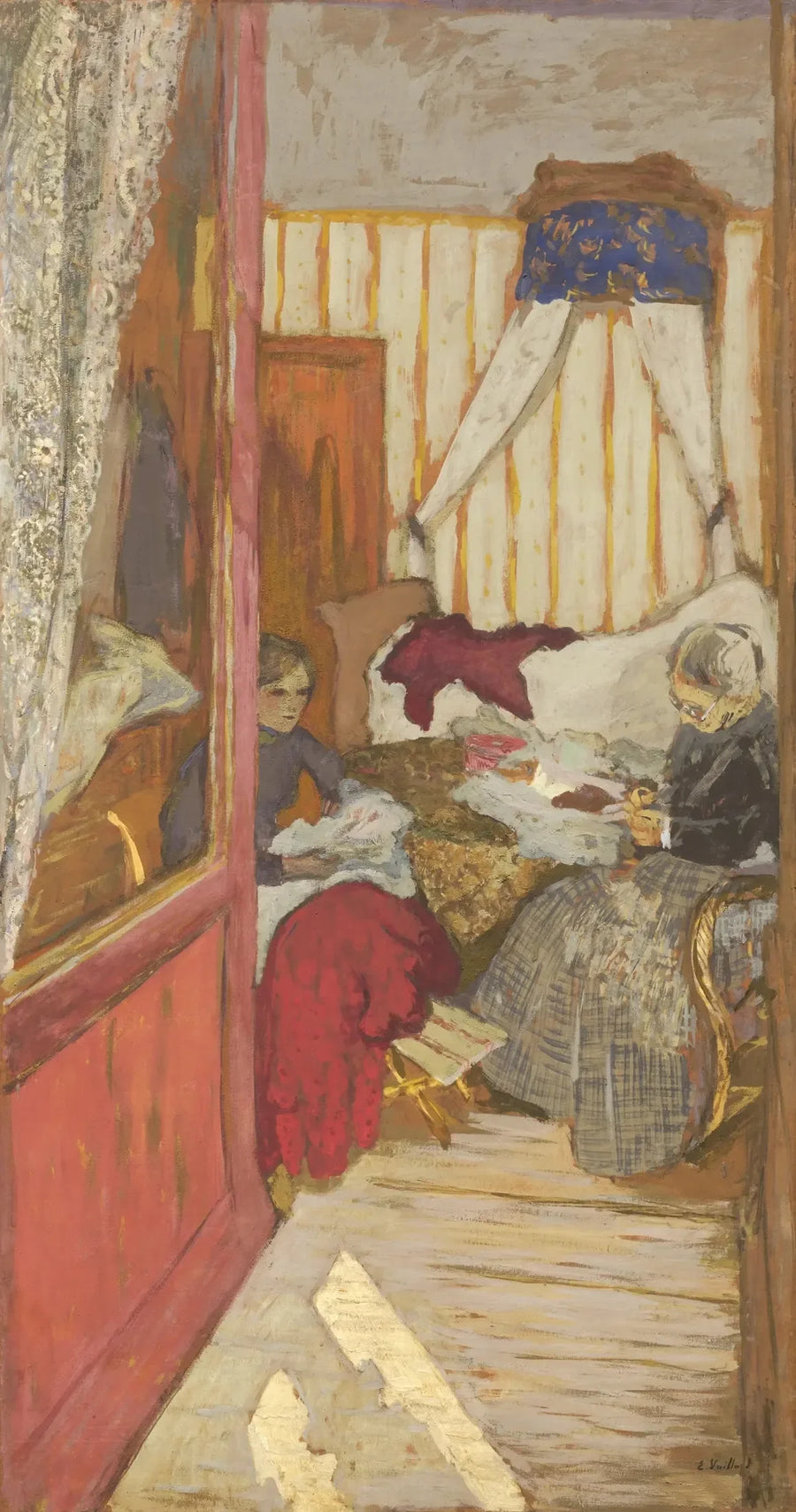 Mujeres cosiendo - Édouard Vuillard
