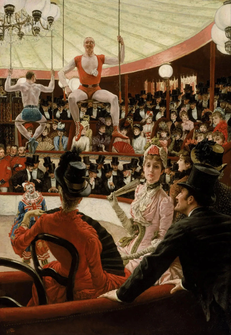 Mujeres de París: La amante del circo - James Tissot