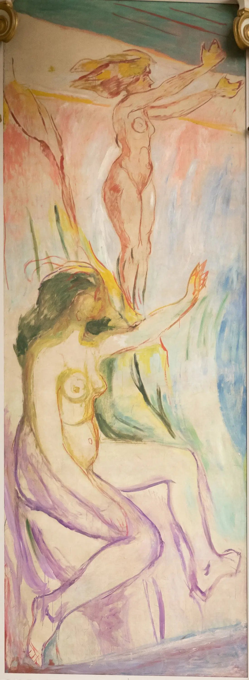 Mujeres de espaldas al sol - Edvard Munch