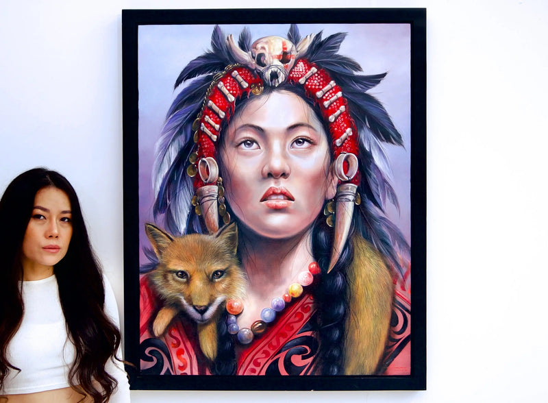 Mujeres tribales | 70 X 90 cm