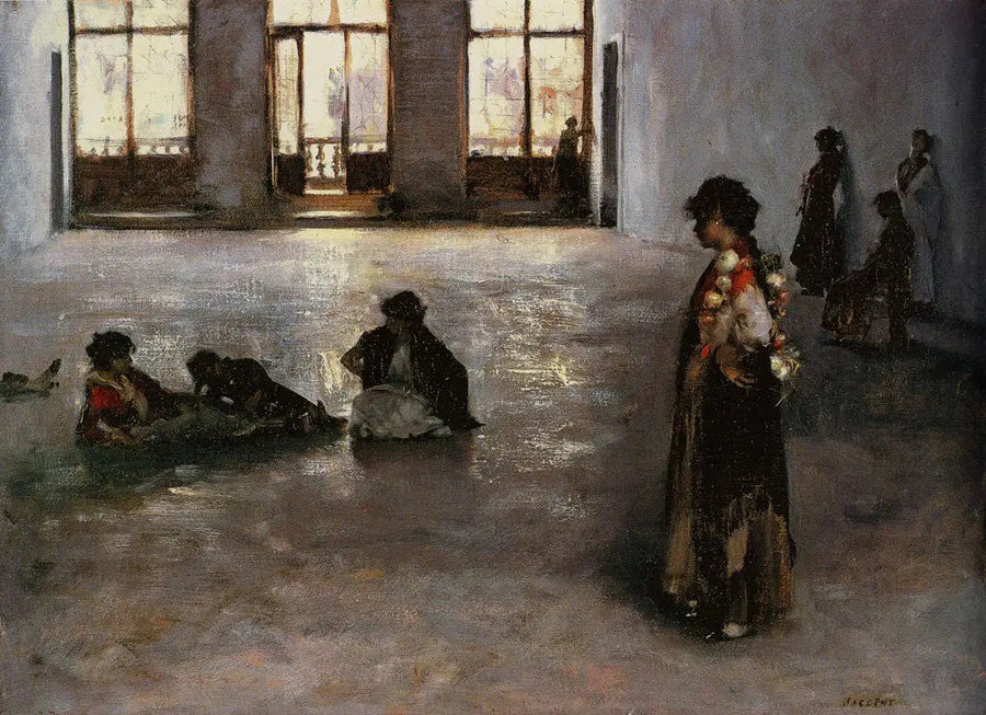 Mujeres venecianas en el Palacio Rezzonico - John Singer Sargent