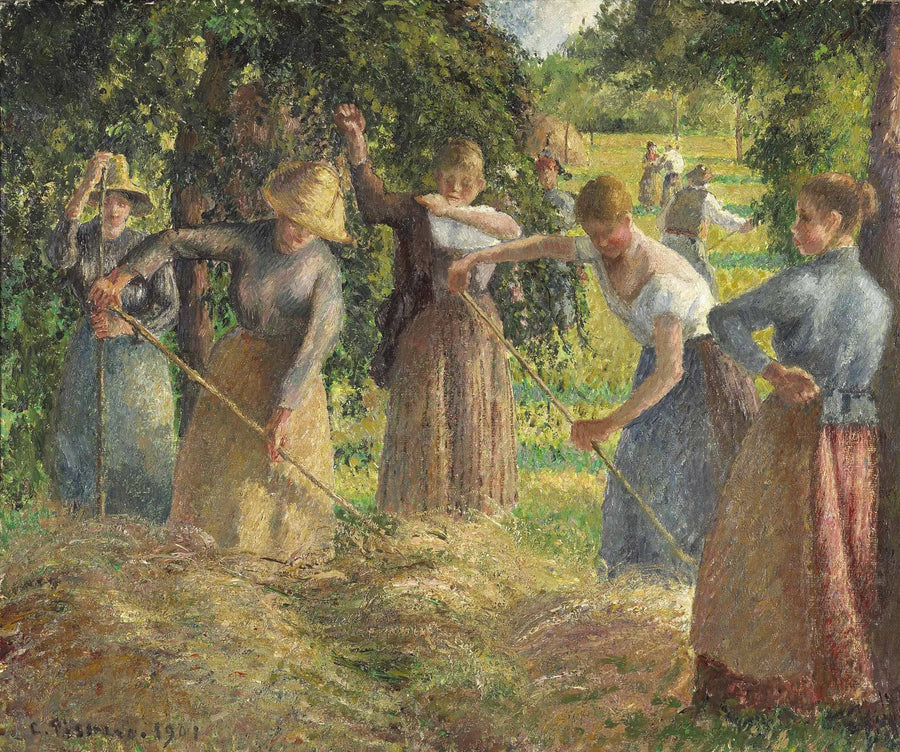 Heno en Éragny - Camille Pissarro