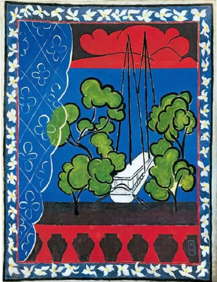 Ventana en Tahití II - Henri Matisse