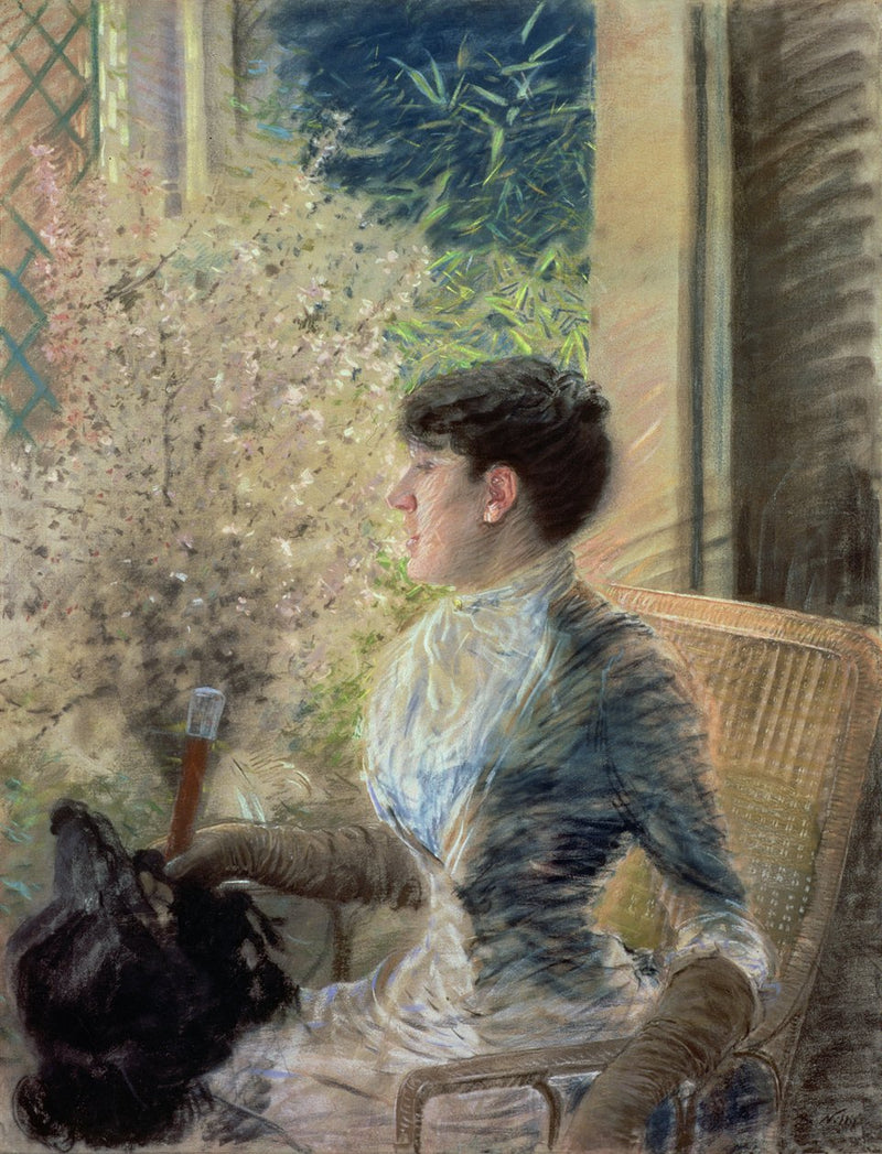 Ventana en voladizo - Giuseppe De Nittis