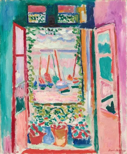 Ventana abierta, Collioure - Henri Matisse
