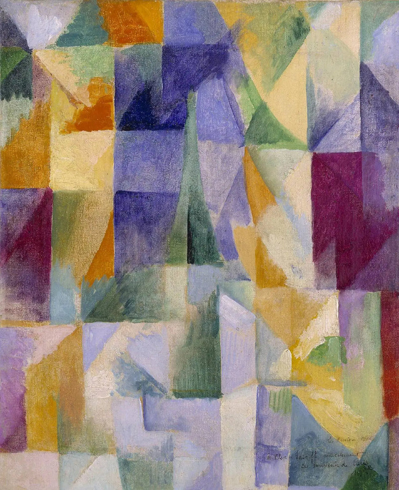 Ventanas abiertas simultáneamente (1ª parte, 3er motivo) - Robert Delaunay