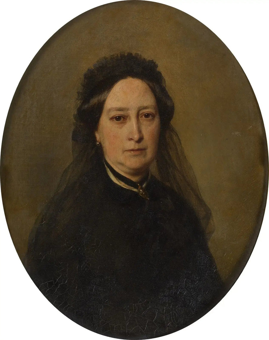 Féodora, princesa de Hohenlohe-Langenbourg (1807-1872) - Franz Xaver Winterhalter