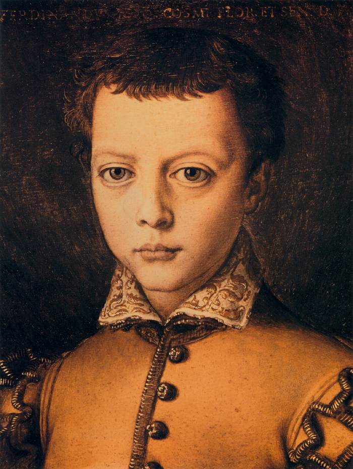 Ferdinand I de Médici niño - Bronzino