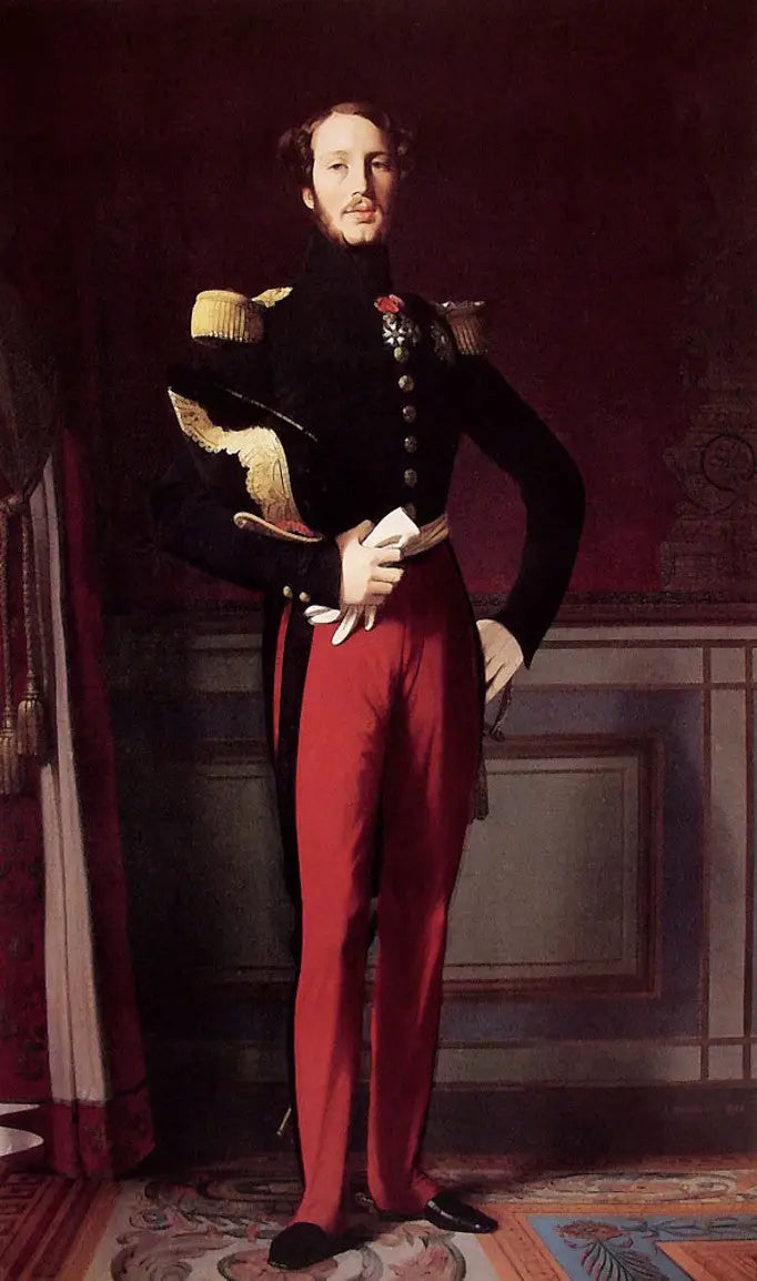 Ferdinand-Philippe, duque de Orleans (1810-1842) - Jean-Auguste-Dominique Ingres