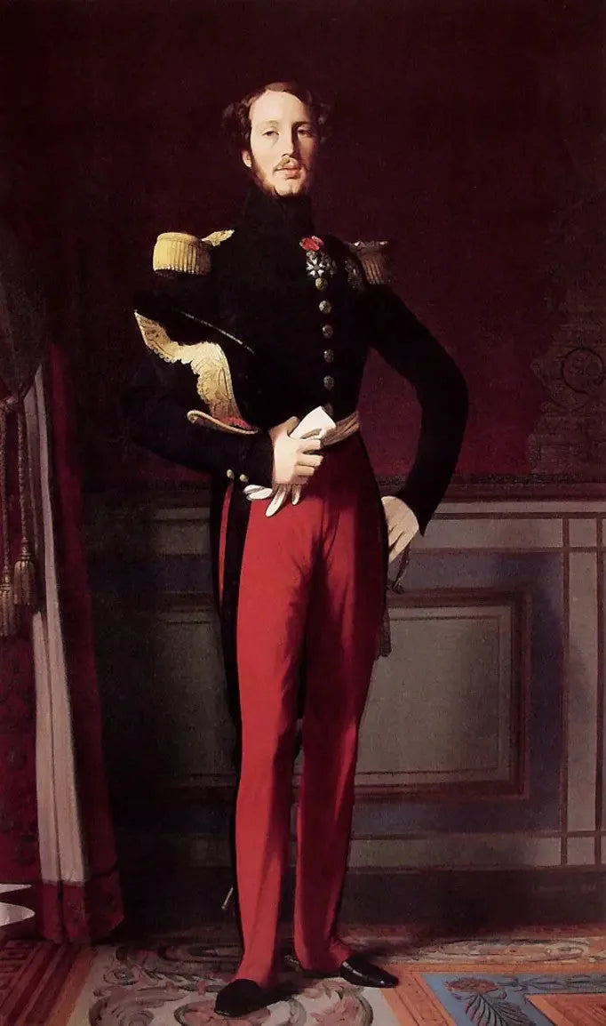 Ferdinand-Philippe, duque de Orleans (1810-1842) - Jean-Auguste-Dominique Ingres