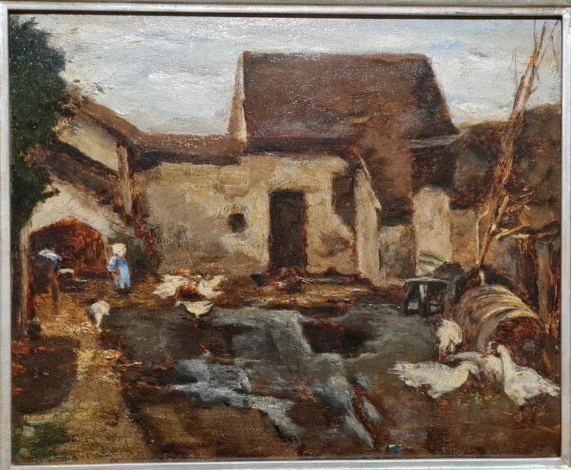 Granja en Barbizón - Max Liebermann