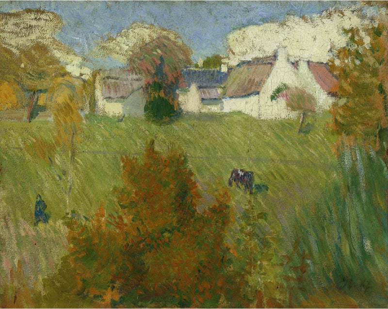Granja en Pont-Aven - Émile Bernard