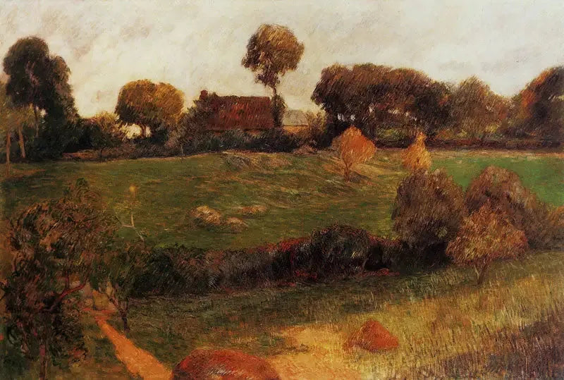 Granja en Bretaña II - Paul Gauguin