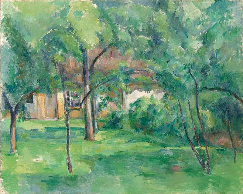 Granja en Normandía, verano (Hattenville) - Paul Cézanne