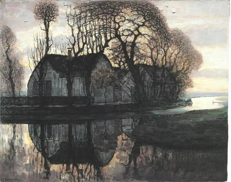 Granja cerca de Duivendrecht - Piet Mondrian