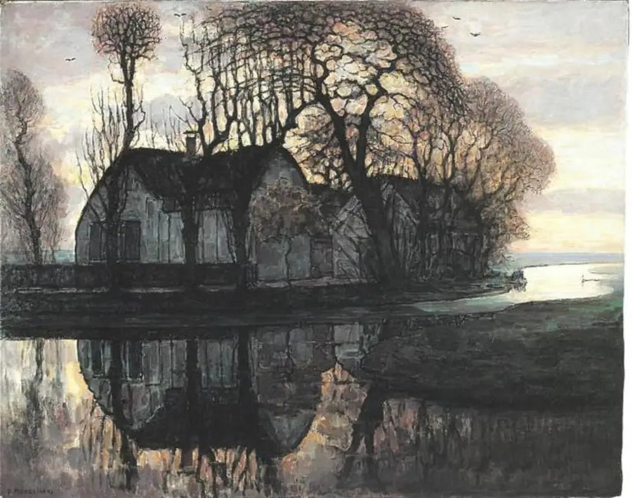Granja cerca de Duivendrecht - Piet Mondrian