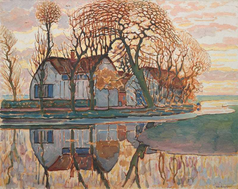 Granja cerca de Duivendrecht - Piet Mondrian
