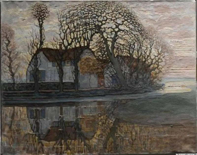 Granja cerca de Duivendrecht - Piet Mondrian