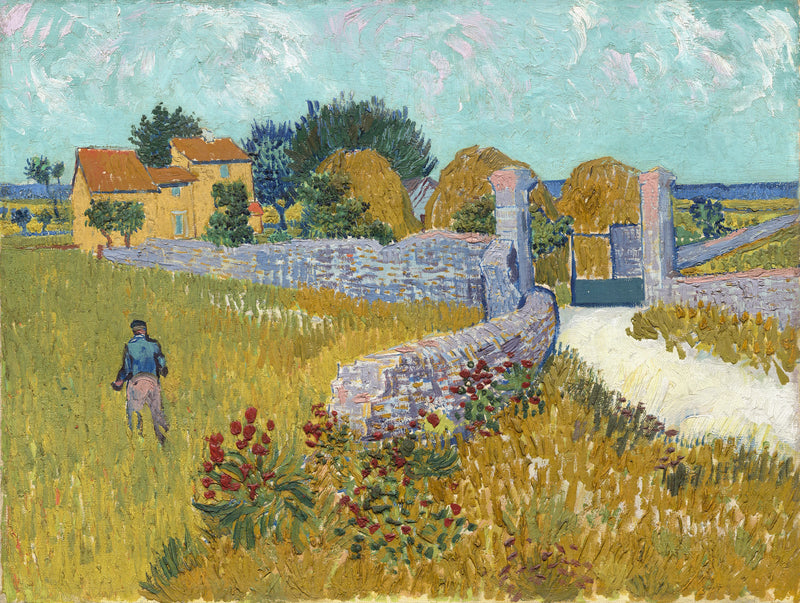 Granja en Provenza - Vincent van Gogh