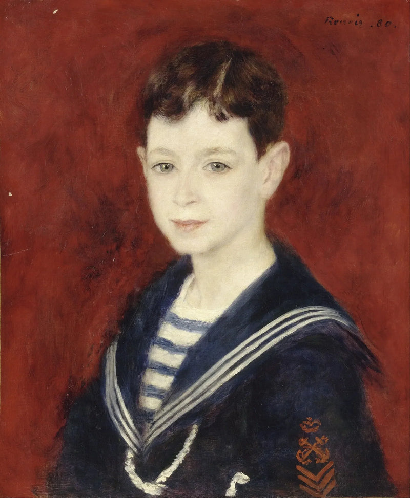 Fernand Halphen niño - Pierre-Auguste Renoir