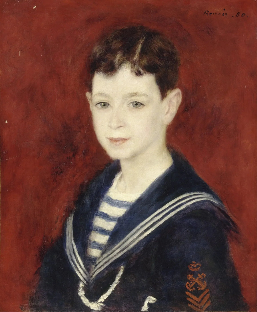 Fernand Halphen niño - Pierre-Auguste Renoir