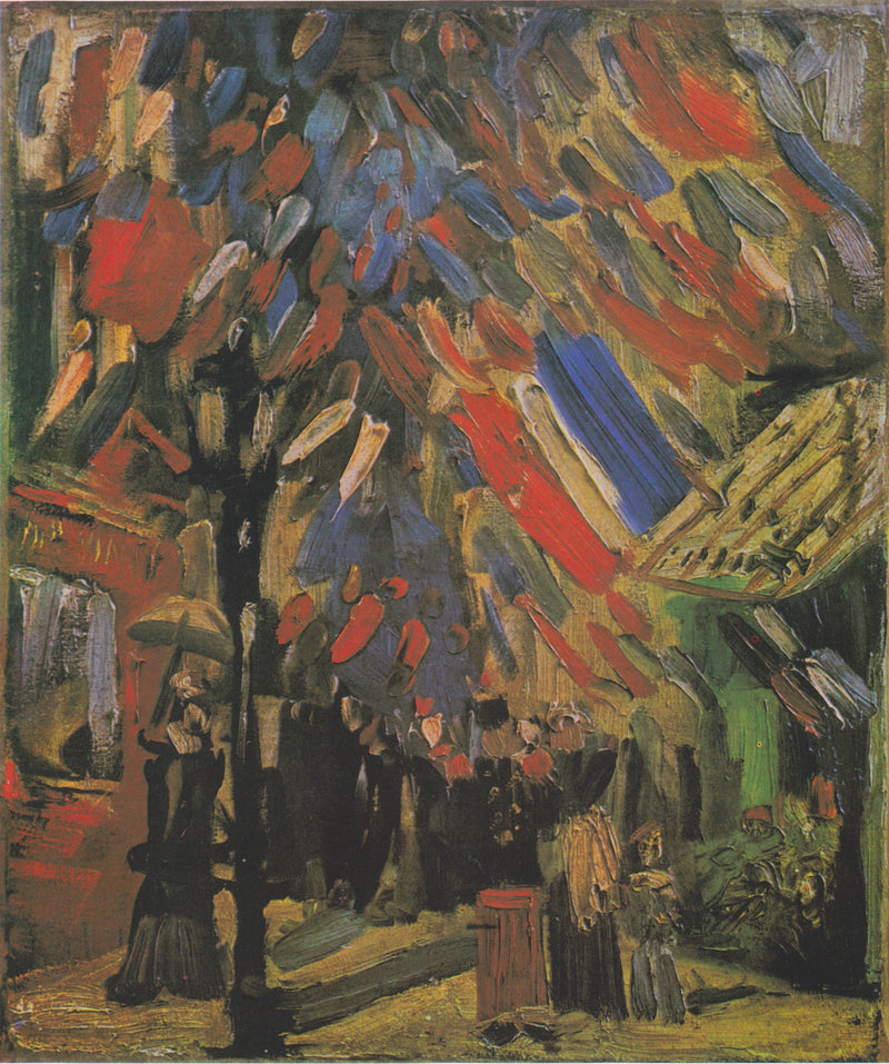 La Fiesta del 14 de julio en París - Vincent van Gogh