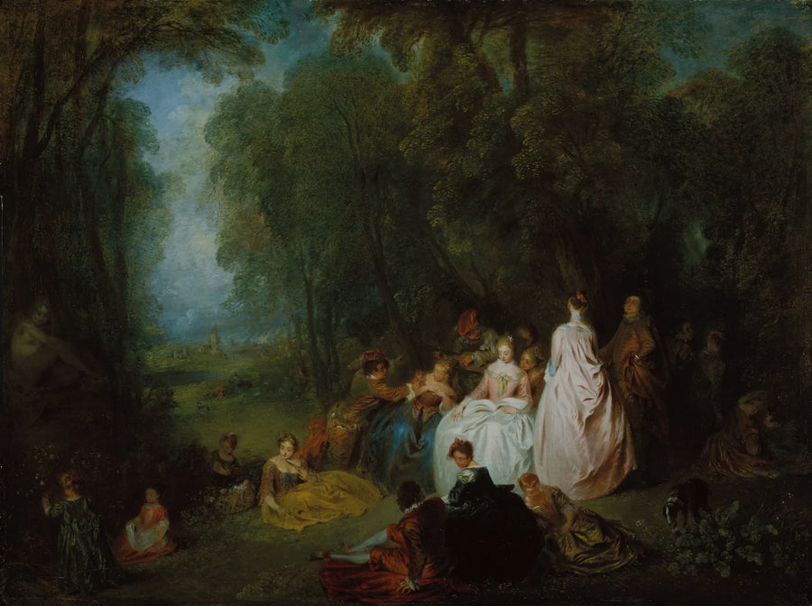 Fiesta campestre - Antoine Watteau