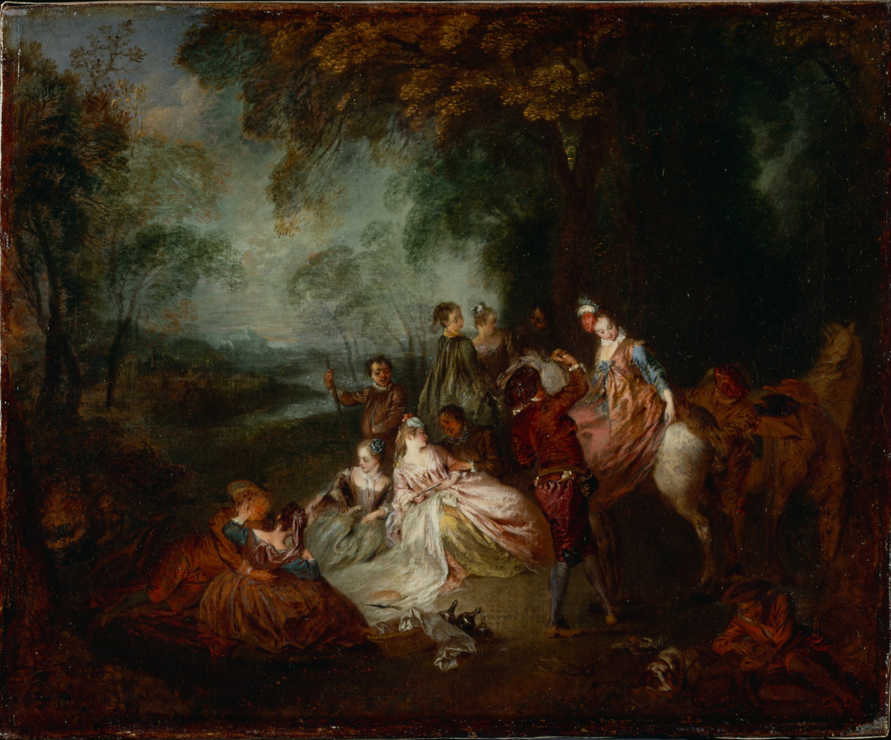Fête Champêtre - Antoine Watteau - Alpha Reproduction