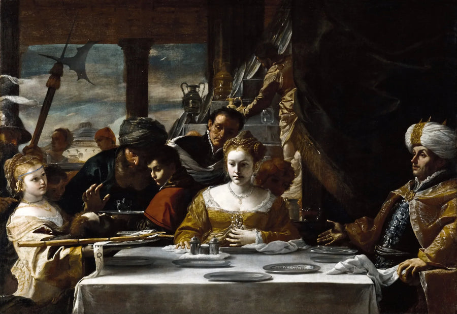 Fiesta de Herodes - Mattia Preti