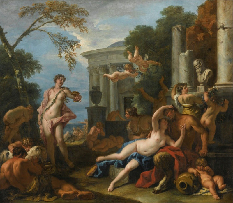 Fiesta de Sileno (colección privada) - Sebastiano Ricci