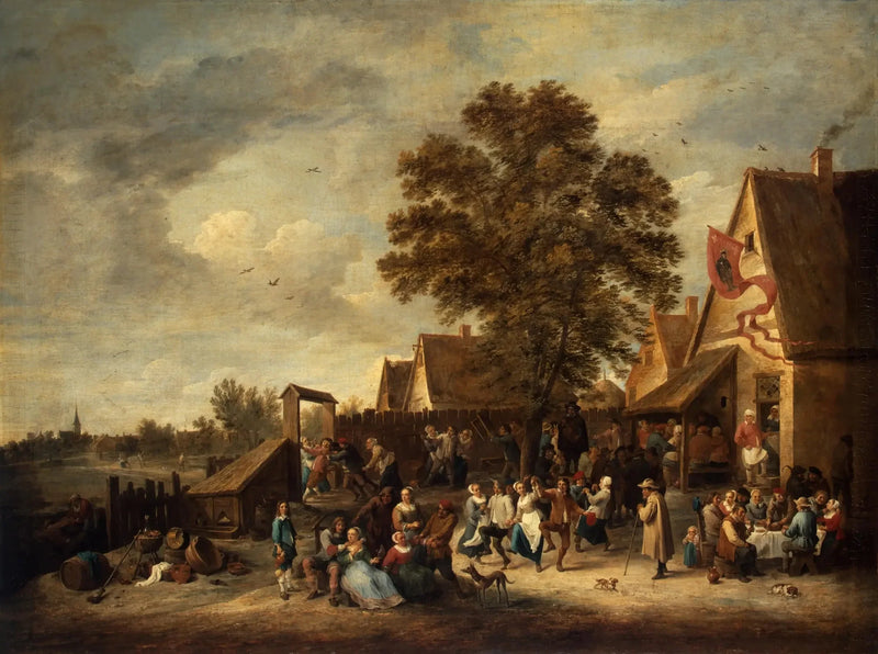 Fiesta del Pueblo - David Teniers el Joven