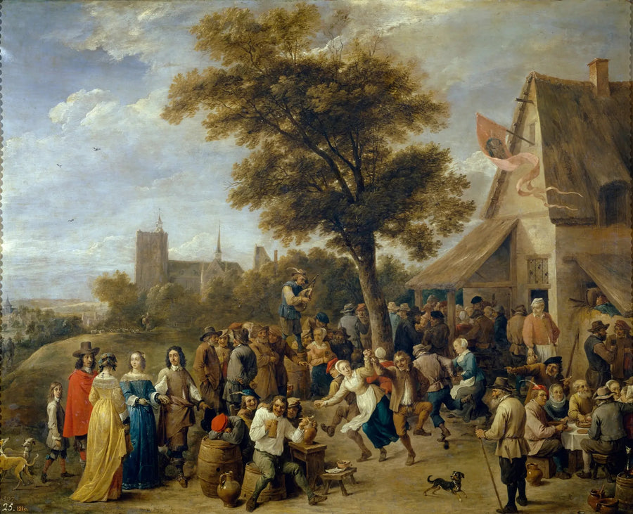 Fiesta del pueblo - David Teniers el Joven