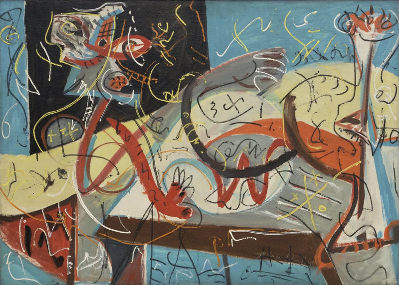 Figure sténographique - Jackson Pollock