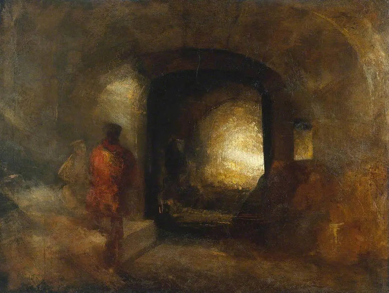 Figuras en un Edificio - J. M. W. Turner