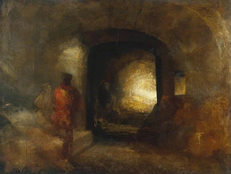 Figuras en un Edificio - J. M. W. Turner