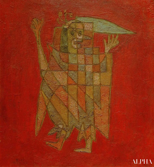 Figurine allégorique - Paul Klee - Reproductions de tableaux et peintures haut de gamme