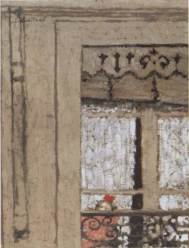 Malla para la ventana - Édouard Vuillard