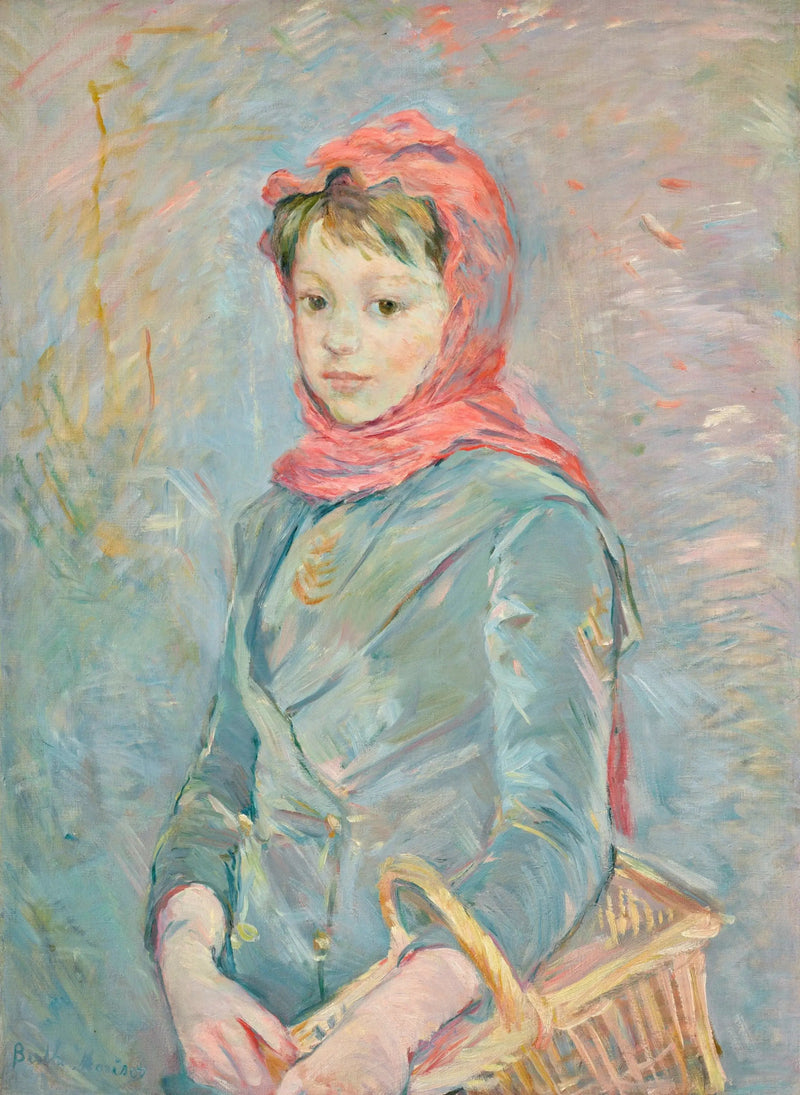 Marco con una cesta - Berthe Morisot