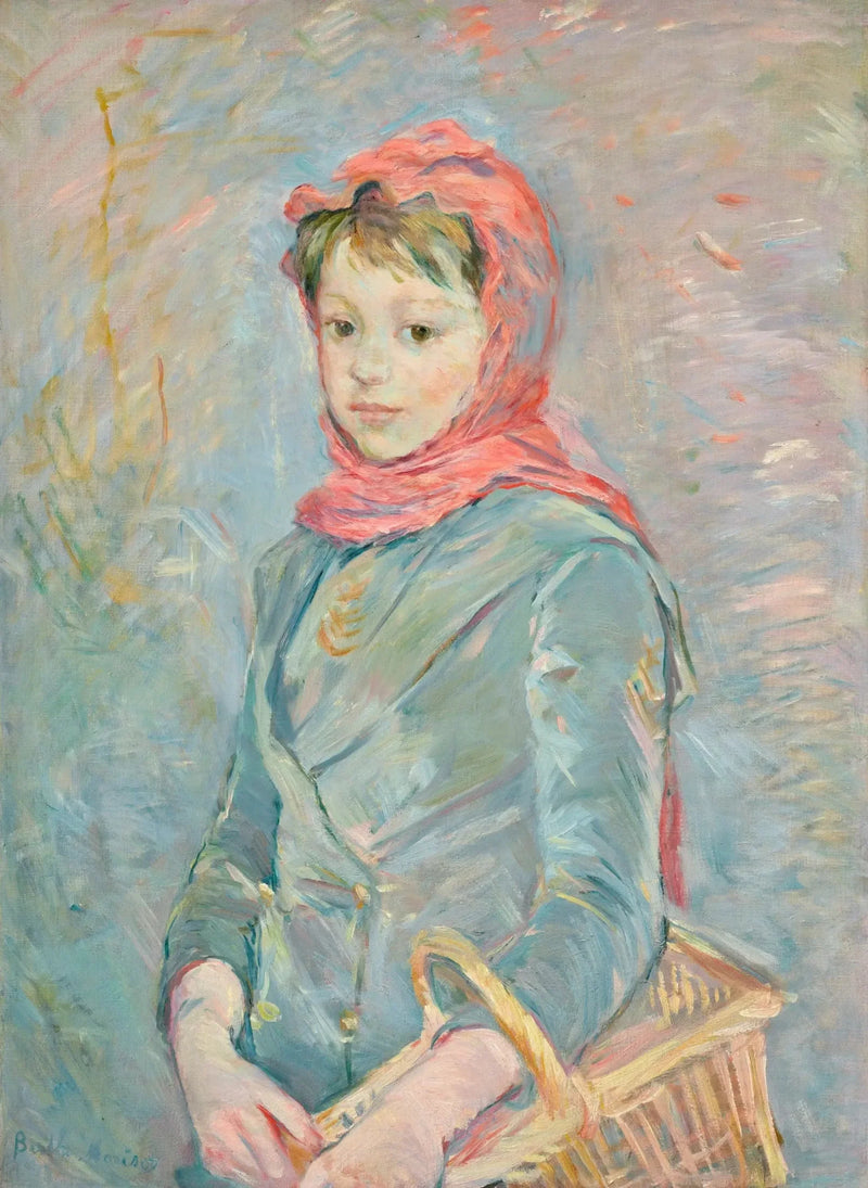 Marco con una cesta - Berthe Morisot