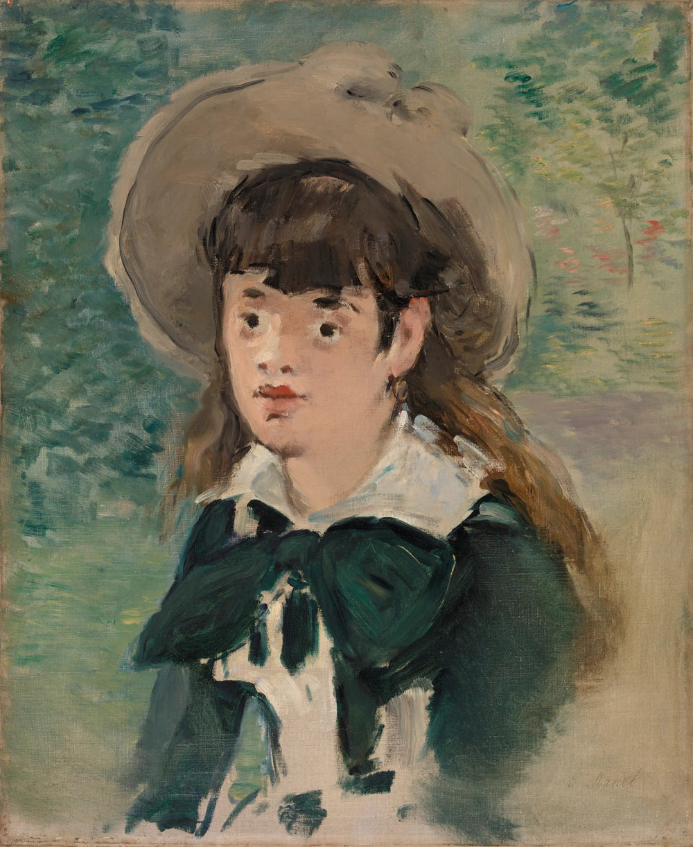 Filet sur un banc - Édouard Manet image 1 reproduction artisanale de tableau