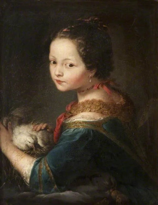 Chica con la paloma - Anton Raphael Mengs