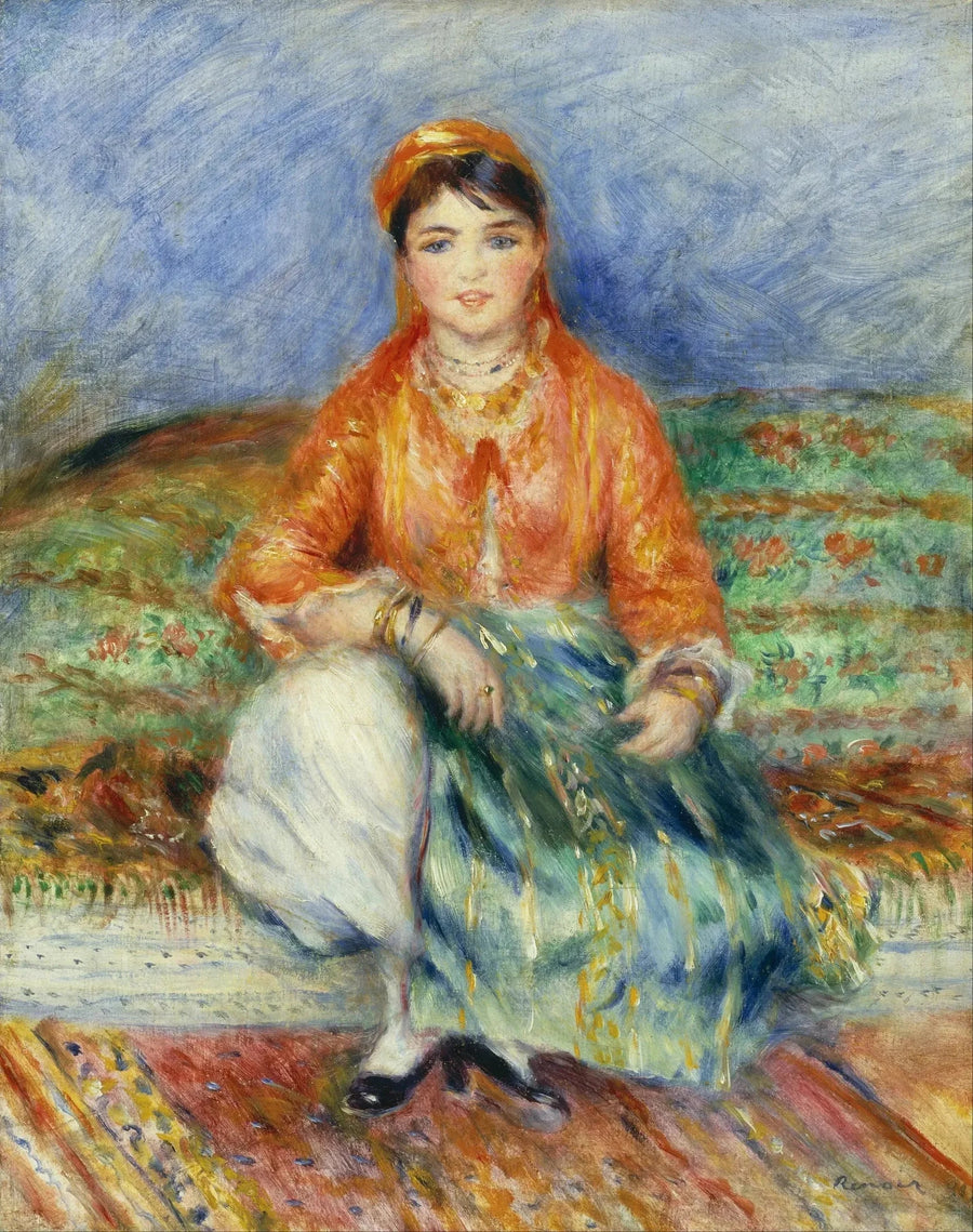 Chica argelina - Pierre-Auguste Renoir