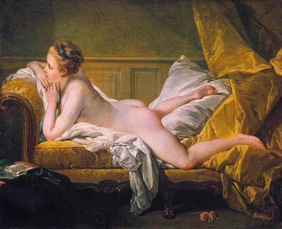 Muchacha acostada - François Boucher
