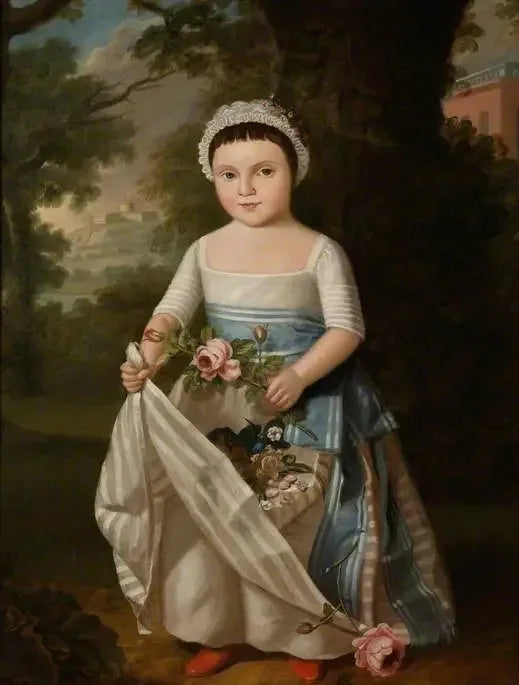 Chica con rosas - Thomas Gainsborough