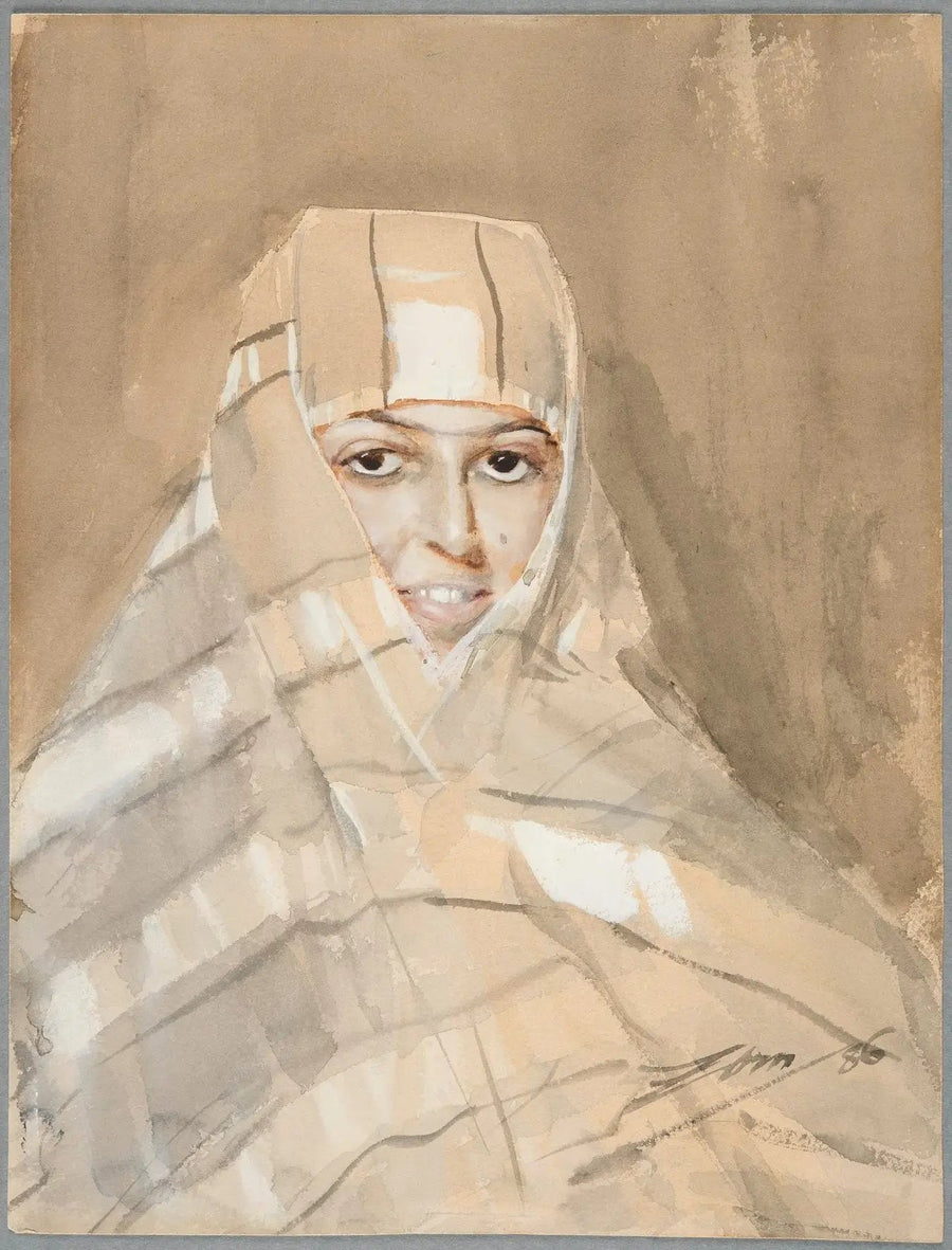 Chica beduina - Anders Zorn