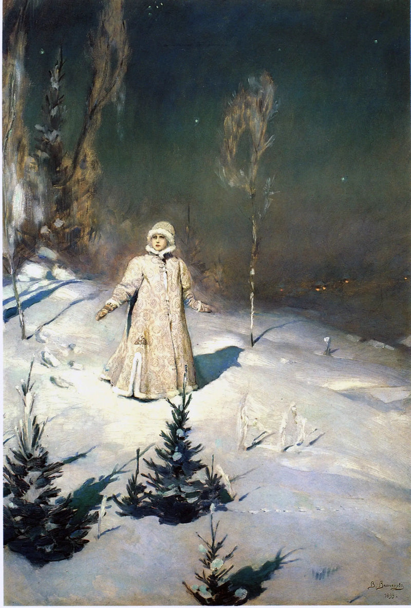 Hija de la nieve - Viktor Vasnetsov