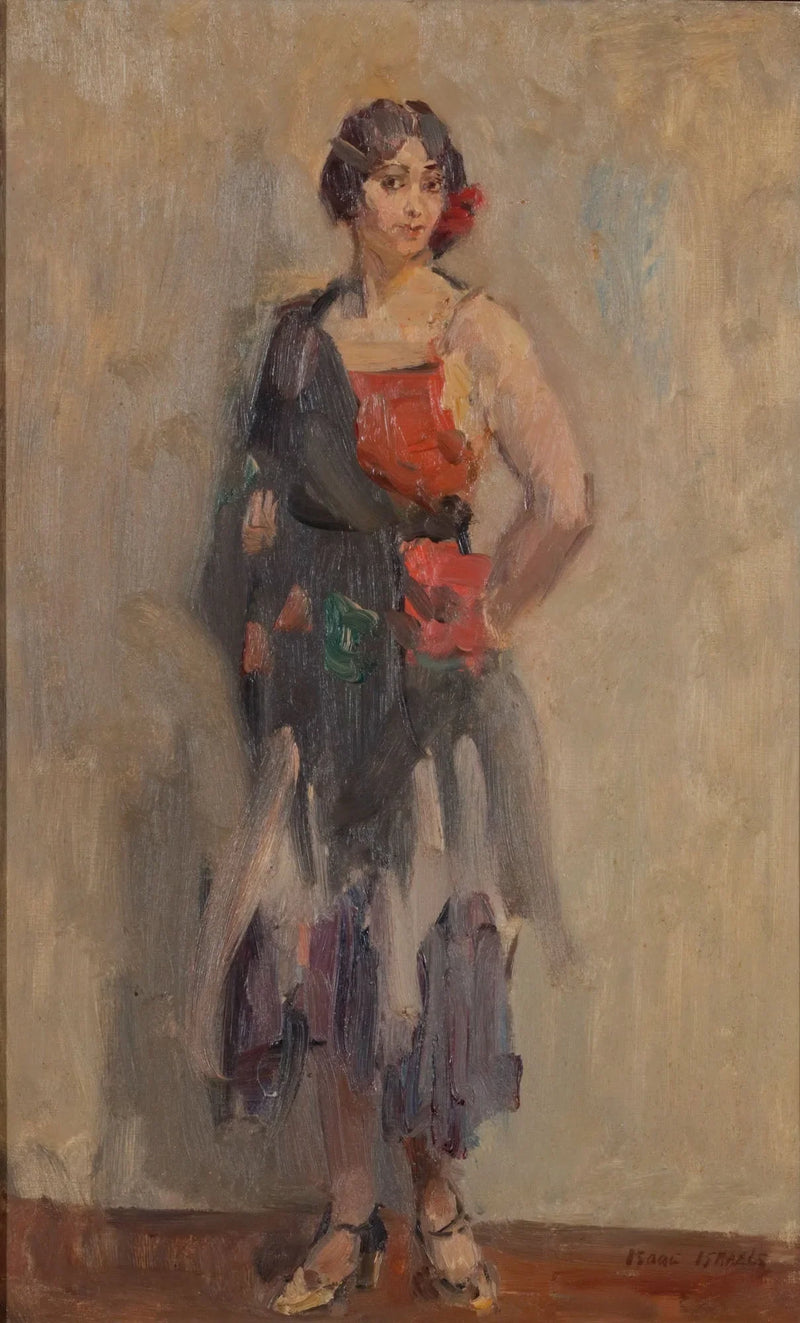 Niña de pie - Isaac Israel