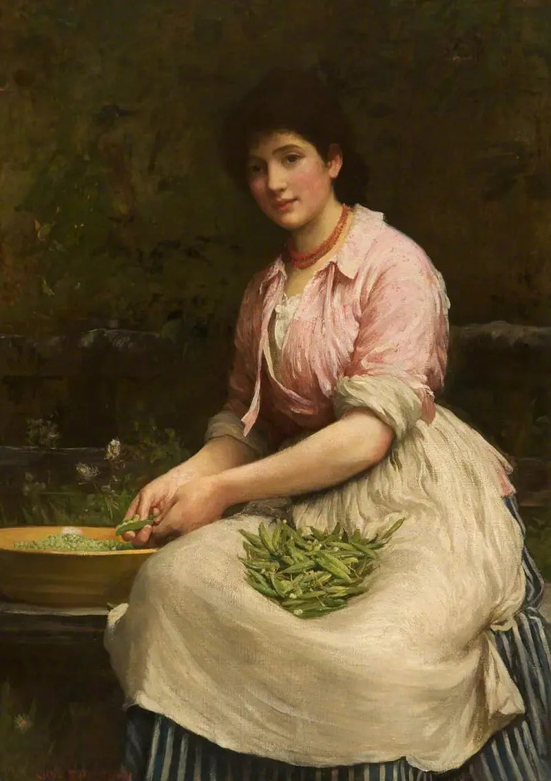 Niña con puntos - Luke Fildes