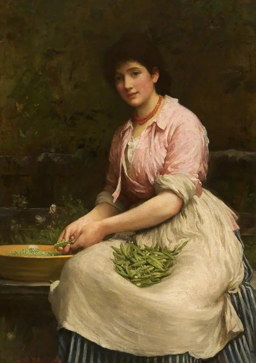Niña con puntos - Luke Fildes