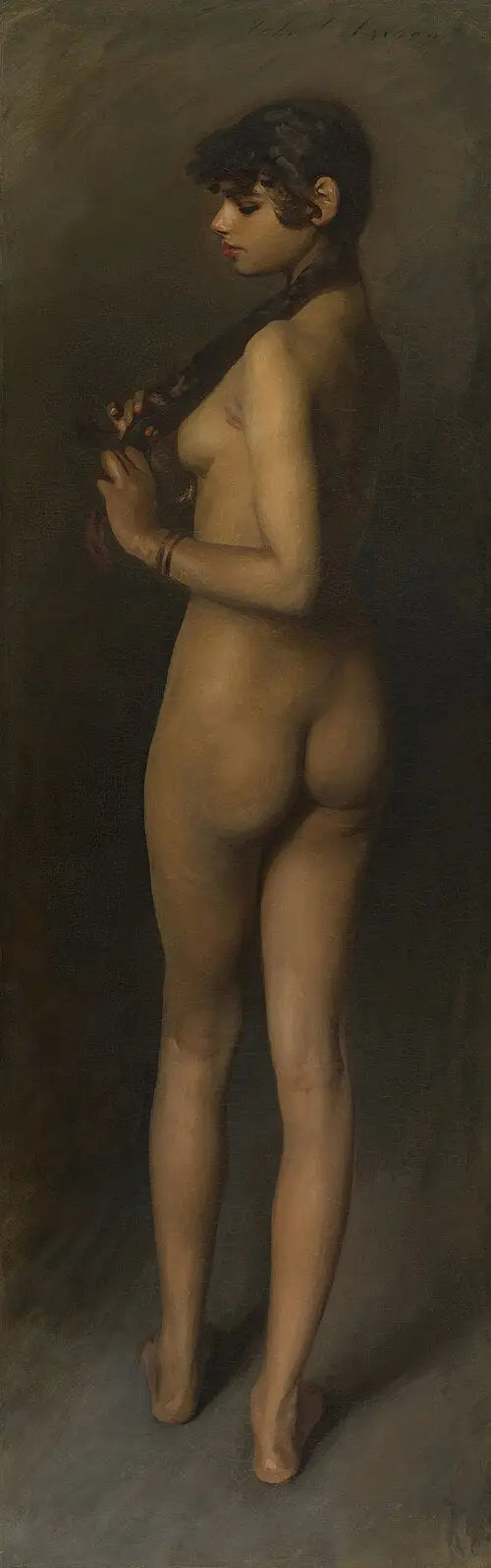 Niña egipcia desnuda - John Singer Sargent
